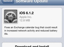 Apple Update iOs 6.1.2