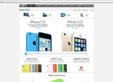 ราคา iPhone5c iPhone5s ที่ Apple Store HK